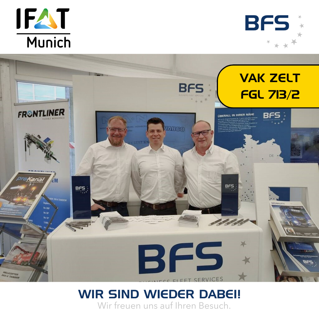 IFAT 2024: Wir sind dabei!